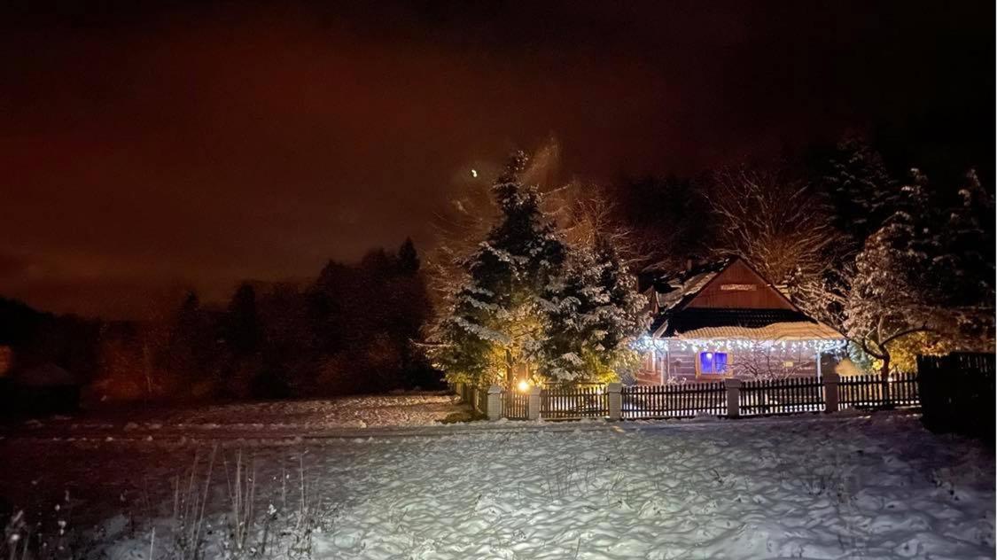 Goralska Czarcia Chata Pod Jalowcem Stryszawa Luaran gambar