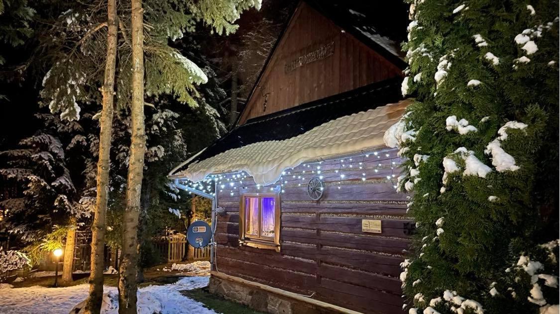 Goralska Czarcia Chata Pod Jalowcem Stryszawa Luaran gambar