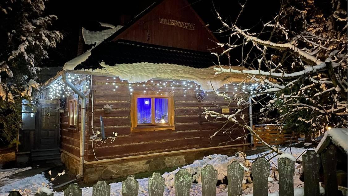 Goralska Czarcia Chata Pod Jalowcem Stryszawa Luaran gambar