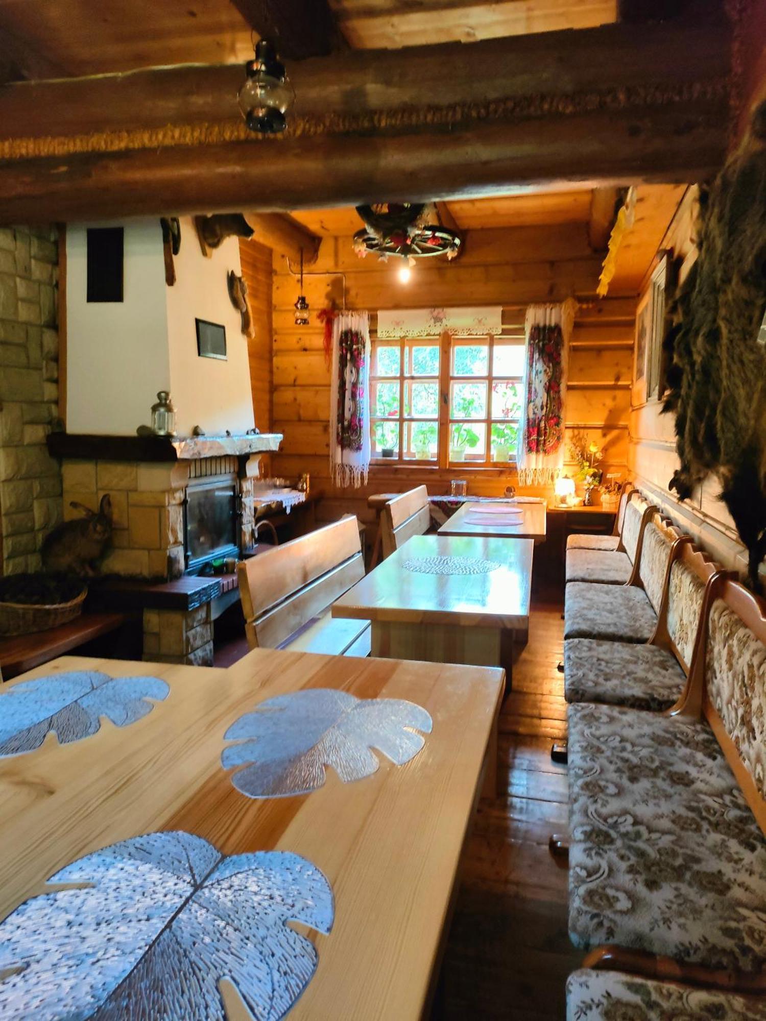 Goralska Czarcia Chata Pod Jalowcem Stryszawa Luaran gambar