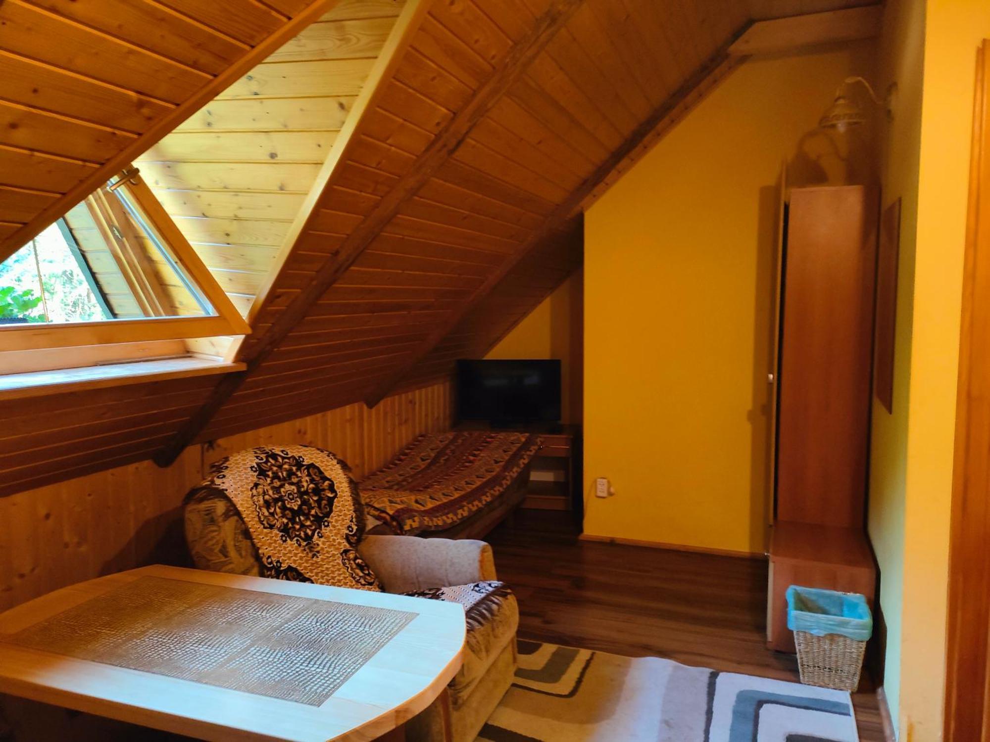 Goralska Czarcia Chata Pod Jalowcem Stryszawa Luaran gambar