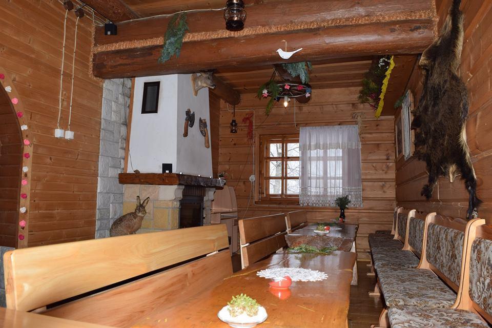 Goralska Czarcia Chata Pod Jalowcem Stryszawa Luaran gambar
