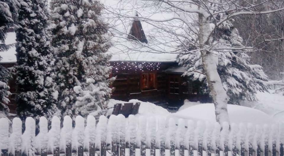 Goralska Czarcia Chata Pod Jalowcem Stryszawa Luaran gambar